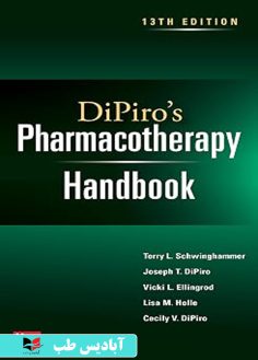 روی DiPiro's Pharmacotherapy Handbook, Thirteenth Edition